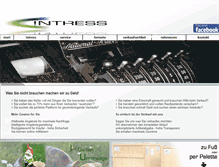 Tablet Screenshot of intress-online.de